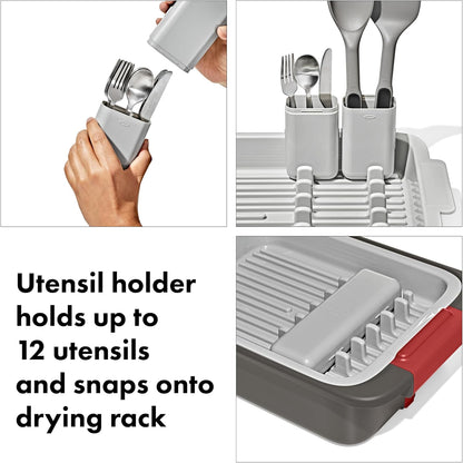 OXO Outdoor Wash, Dry & Stow System - Compact & Efficient Cleaning Solution for Camping | Portable Design