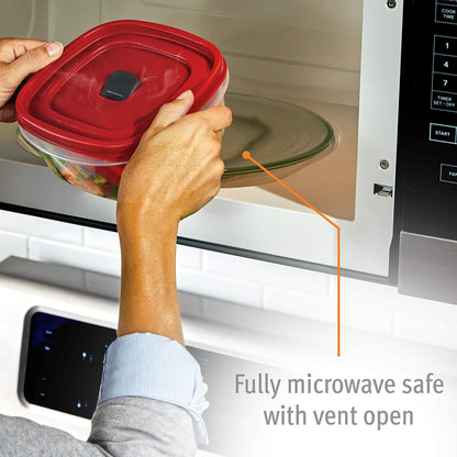 Rubbermaid Easy Find Lids | 5-Cup Food Storage Container for Effortless Organization