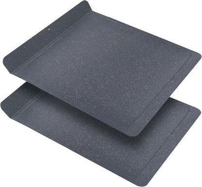 CasaWare Large Flat Baking Cookie Sheet - 12.5 x 14-Inch with 1.5-Inch Handle | Ceramic Non-Stick Coating