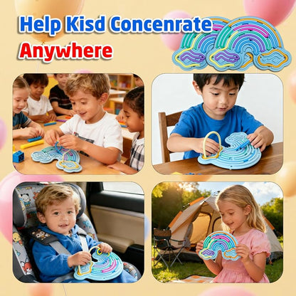 Advent Calendar Fidget Toys Set - 24 Day Sensory Stone for Kids & Adults, Stress Relief