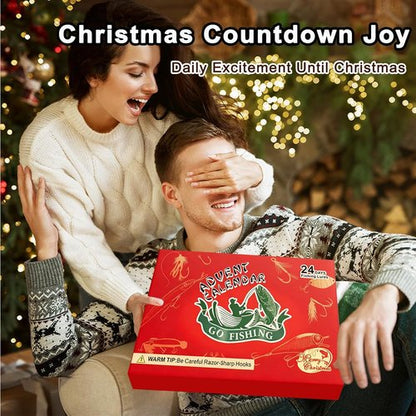 Fishing Advent Calendar 2025 - 24-Day Countdown for Men & Teens | Perfect Christmas Gift