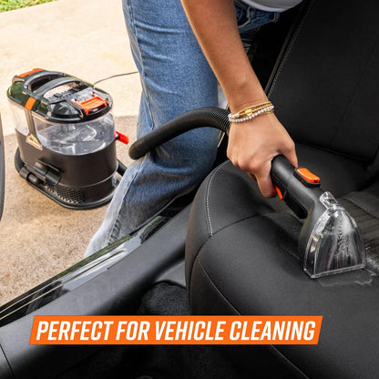 Armor All SCA702 7 Amp Portable Spot Cleaner - Effective Car, Carpet & Upholstery Stain Removal