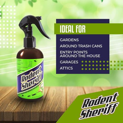 Peppermint Oil Repellent - Fast-Acting Pest Control Spray | Effective Against Mice, Raccoons, Ants