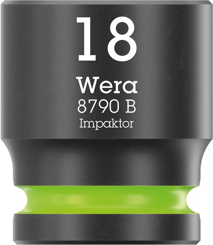 WERA - Zyklop Comfort Ratchet Set | 12-Piece Metric Set with Reversing Lever & 3/8" Drive