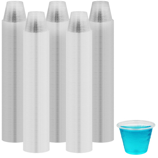 MED PRIDE Graduated, Medicine Cups - Set of 500