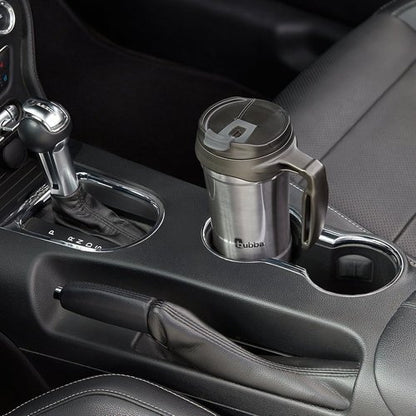 Bubba Hero Stainless Steel Travel Mug with Handle, 18 oz Tutti Fruity Blue