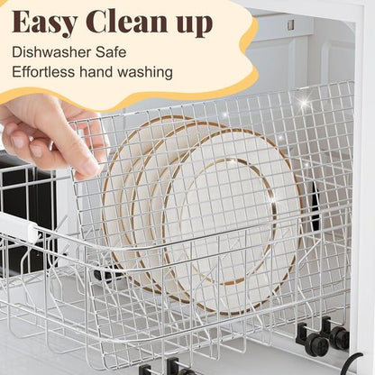 Cooling Racks by [Brand Name] - 2 PCS 10" x 16" Wire Baking Racks | Dishwasher Safe for Oven Cooking & Grilling