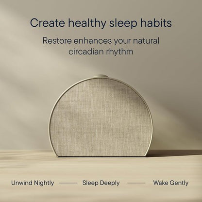 Hatch Home & Away Sleep Bundle - Restore 3 & Hatch Go in Putty | Ultimate Sleep Solution