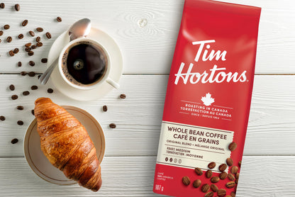 Tim Hortons Whole Bean Coffee, 907g (2lb) bag {Imported from Canada}