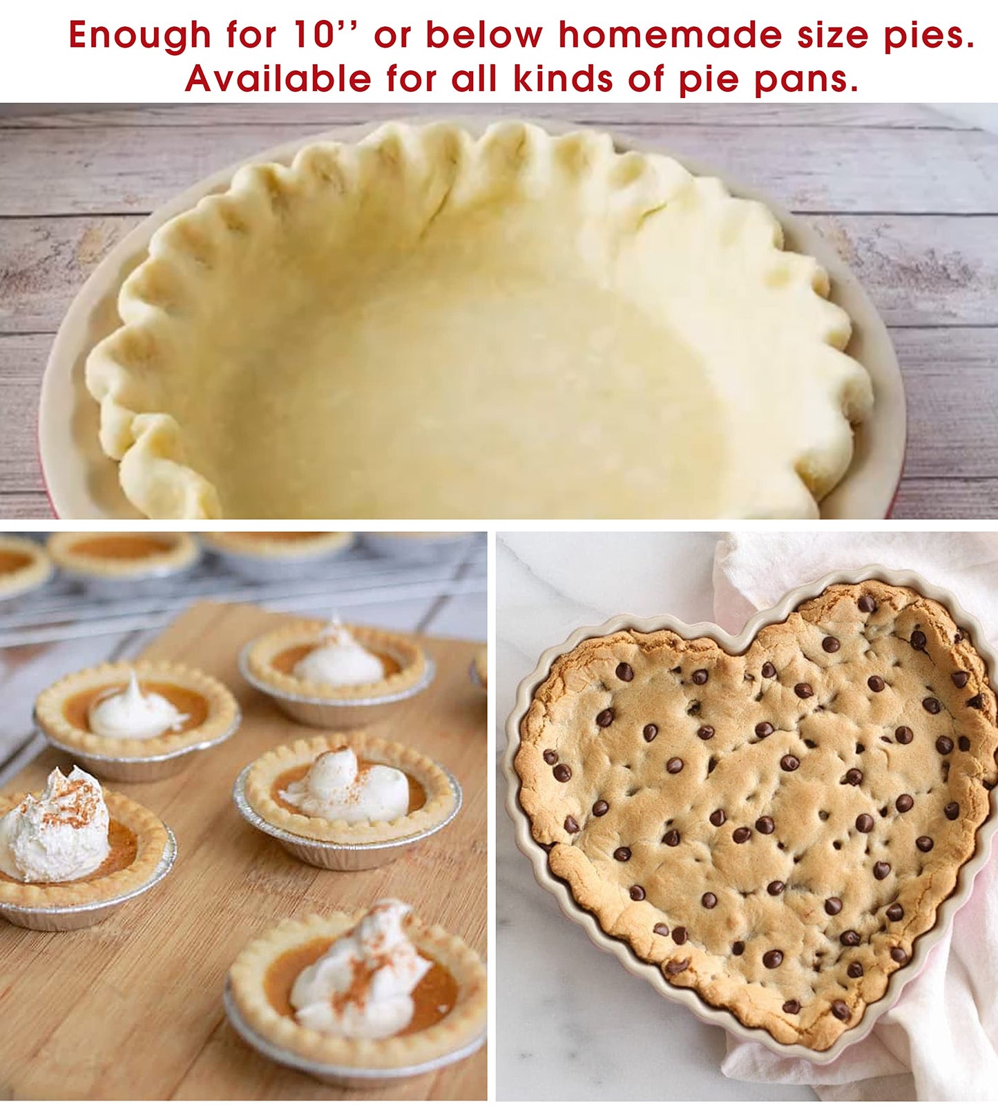 2 LBS Baking Ceramic Pie Crust Weights 10mm Reusable Pre-washed Natural Ceramic Stoneware With a Stainless Steel Cans(2 LB)