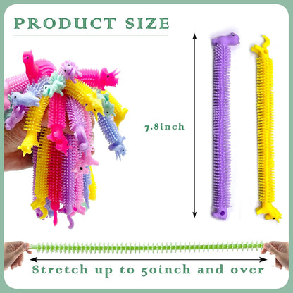 YZXODN Stretchy Fidget Strings - 30 Pack Sensory Toys for Stress Relief | Perfect for Kids & Adults