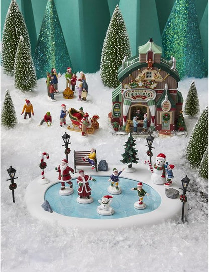 Lemax Lighted Christmas Cookie Shop | Festive Pop-Up Building Decor - #45248