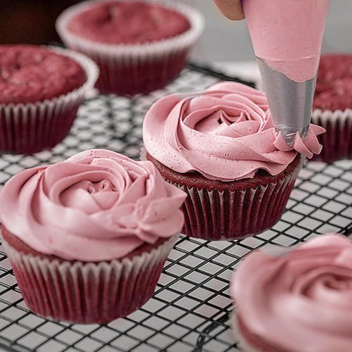 COKUMA Stainless Steel Piping Tips Set - 5PCS Cake Decorating Tools for Frosting & Icing | Dishwasher Safe