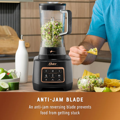 Oster Extreme Mix Blender - 1500-Watt High-Speed Countertop Blender with 64oz Jar | Ideal for Smoothies & Milkshakes