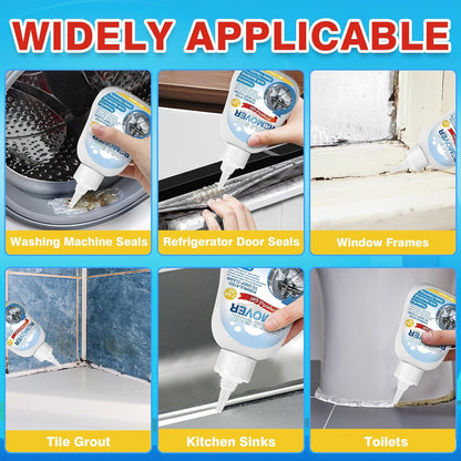 Mold Remover Gel by [Brand Name] - Powerful Washing Machine & Bathroom Cleaner for Gaskets, Grout, Tile, & More