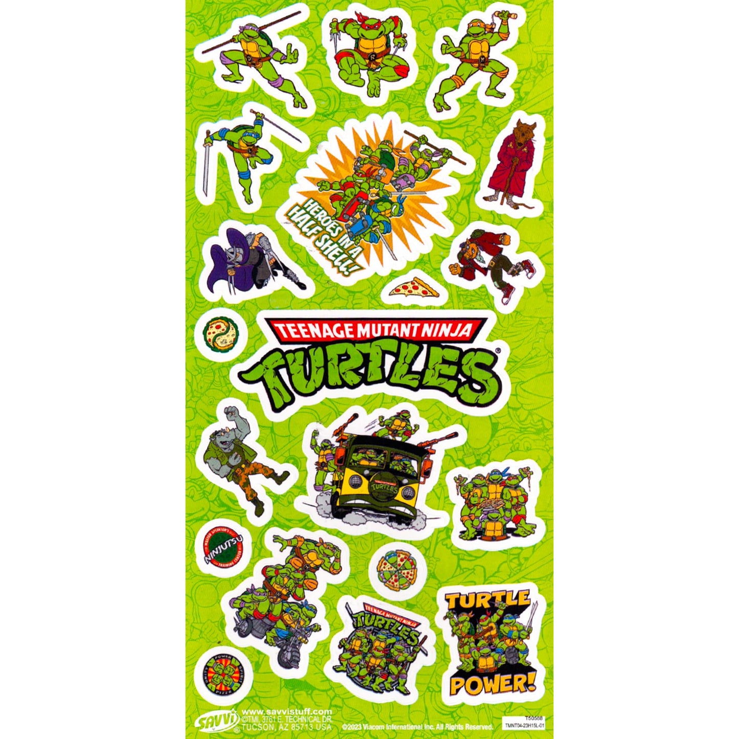 Teenage Mutant Ninja Turtles Bedding Set Twin Bed - Bundle with TMNT Bedspread, Flat Sheet, Fitted Sheet, and Pillowcase Plus Posters, Tattoos, More | TMNT Bedroom Set Twin
