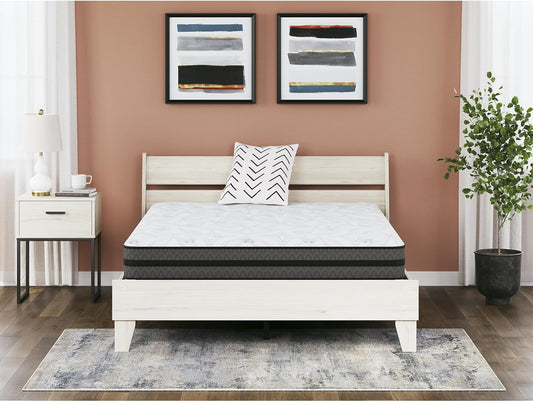 Signature Design by Ashley 10-Inch Hybrid Gel Memory Foam Mattress - Pressure Relief & Lumbar Support, Full Size