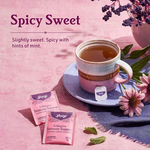 Yogi Tea,OG3,ECHINACEA Immune, 16 Bag