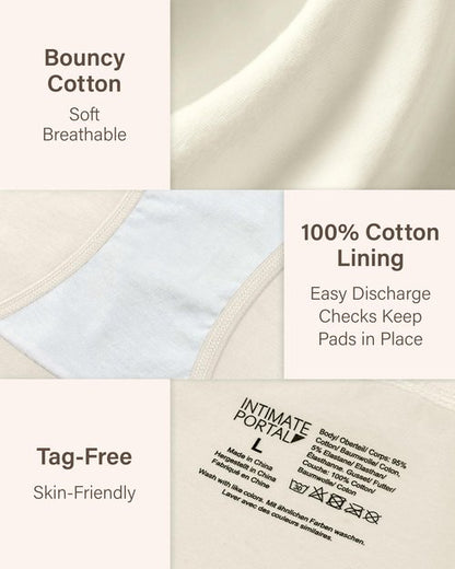 Intimate Portal Cotton Maternity Underwear Under the Bump Pregnancy Bikini Panties Women Postpartum Briefs 6 Pack Inspiration M