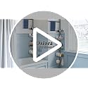 Corner Shower Caddy Tension Pole 4-Tier Bathroom Organizer, Rust-Resistant