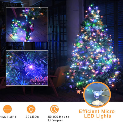Ostwiki Fairy Lights - Battery Operated 20 LED String Lights | 7ft Twinkle Mini Lights for DIY Crafts & Decor