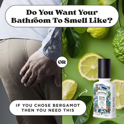 Poo-Pourri Before-You-Go Toilet Spray - Fresh Sea Salt Scent | Plant-Based Odor Deodorizer, 4 Fl Oz