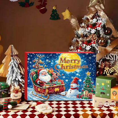 Skiennix Christmas Fuzzy Sock Advent Calendar - 12 Days of Cozy Socks for Adults & Kids | Perfect Holiday Gift