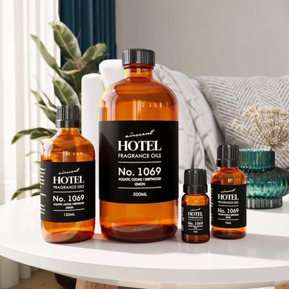 AirScent Hotel Diffuser Oil No. 1069 - Aquatic Ozone & Driftwood - Premium 10 mL Fragrance Oil for Diffusers