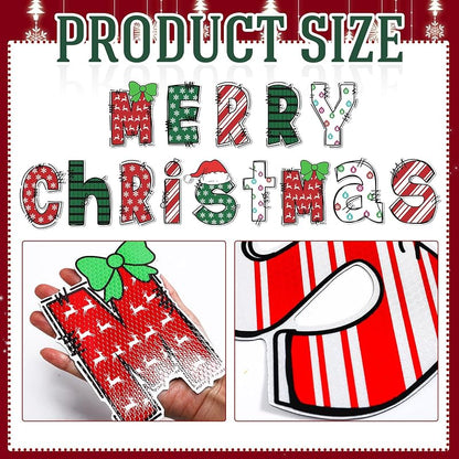 Variation of THIS listing: Cute Xuhal 14 Pcs Christmas Car Magnets Reflective Merry Xmas Letters