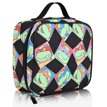 Fast Forward Teenage Mutant Ninja Turtles Lunch Box for Kids | Insulated Lunch Bag Lunch Box for Boys, Girls, Unisex, Toddlers | Teenage Mutant Ninja Turtles Reusable Lunchbox