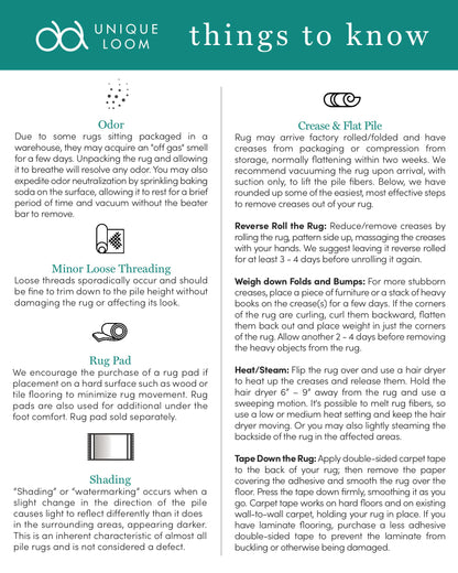 Unique Loom Outdoor Striped Collection Area Rug - Distressed Stripe (5' 1" x 7' 1" Rectangle Charcoal Gray/Ivory)