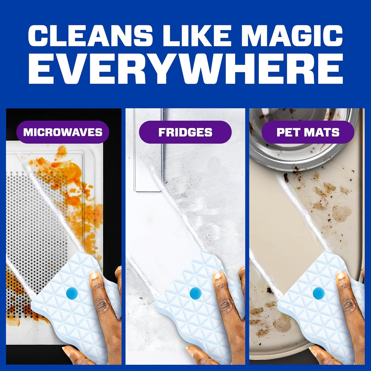 Mr. Clean Magic Eraser - Ultra Foamy All-Purpose Cleaning Sponge - 5 Count for Kitchen & Bathroom