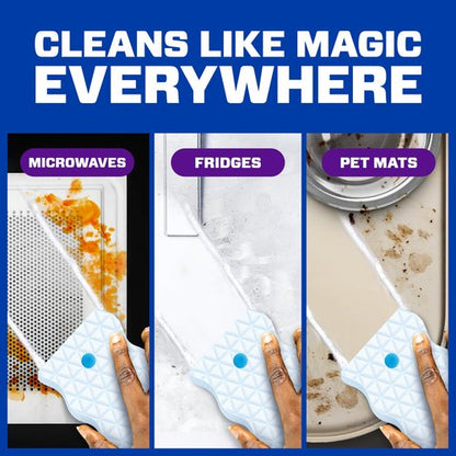 Mr. Clean Magic Eraser Foaming Sponge, All Purpose Cleaner, Dawn Cleaning Power, Wall Cleaner, Sneaker Cleaner, Oven Cleaner, Kitchen, Bathroom, Shower Cleaning Supplies, Scrubber, Ultra Foamy, 5ct