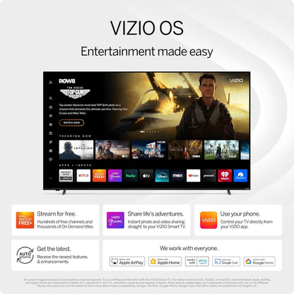 VIZIO 32-Inch Full HD 1080p Smart TV - DTS Virtual: X, Alexa & Google Cast Compatible