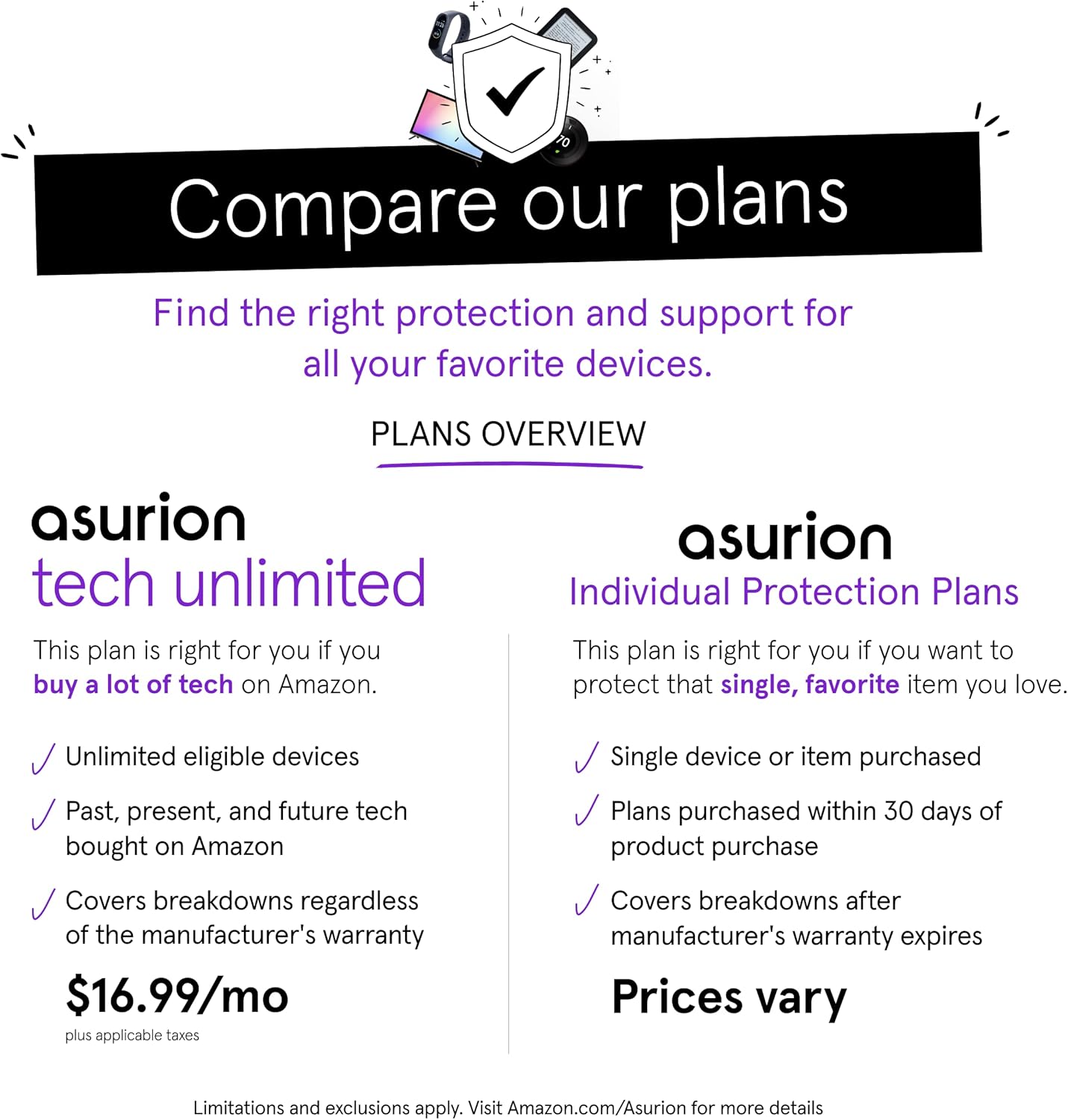 ASURION 2-Year Floorcare Protection Plan | Comprehensive Coverage for $90 - $99.99