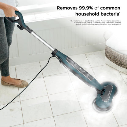 Shark Steam & Scrub Hard Floor Steam Mop - All-in-One Sanitizing with 2 Steam Modes & XL Water Tank | Teal S8002BRN