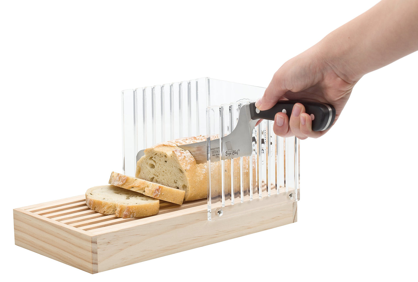 Mrs. Anderson’s Baking Bread Cutter Slicing Guide with Crumb Catcher, 12.5-Inches x 6.375-Inches