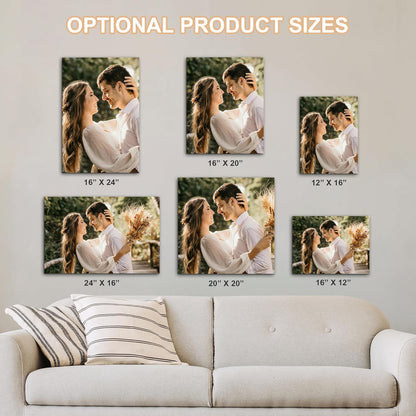 WayToLight Custom Canvas Prints - Personalized Framed Wall Art for Home Decor | Ideal Christmas Gifts (8" x 10")