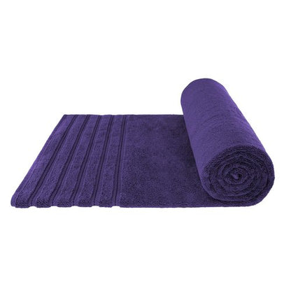 American Soft Linen 35x70 Jumbo Large Bath Towel, 600 GSM 100% Cotton Turkish Bath Sheet, Oversized Luxury Bath Towel for Bathroom Beach and Pool, Purple