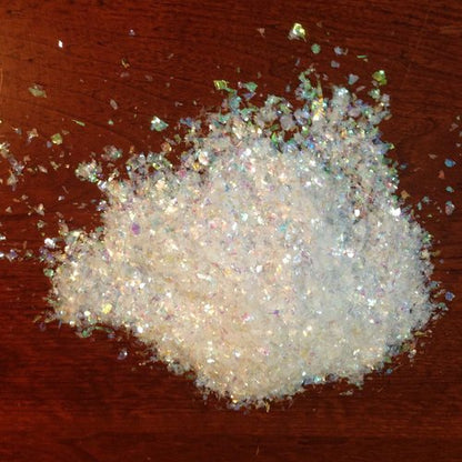 Jimmy Jem's - White Iridescent Snow Globe Decorations | 2 Oz Christmas Crafting Supplies