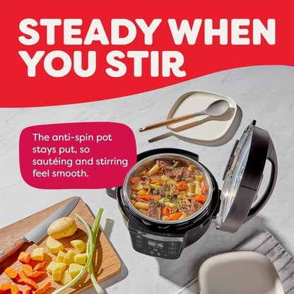 Instant Pot 4QT RIO Mini 7-in-1 Multi-Cooker - Pressure Cooker, Slow Cook, Steam & More - Black