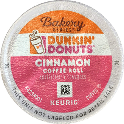 Dunkin' Donuts - Cinnamon Coffee Roll - K-Cup Pods 30 Count (Packaging May Vary)