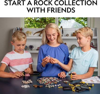 National Geographic Kids Rock Collection - 1.25 lb Assorted Rocks & Minerals STEM Kit for Classroom & Home