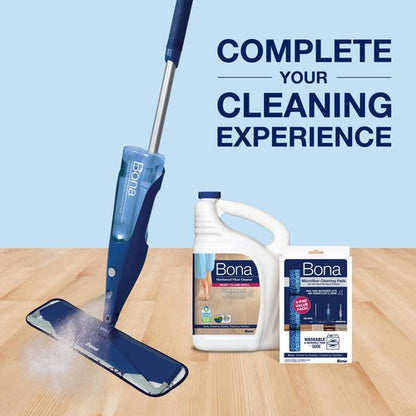 Bona Hardwood Floor Cleaner Refill - 96 fl oz - Unscented - Refill Spray Mops and Spray Bottles - Residue-Free Floor Cleaning Solution for Wood Floors