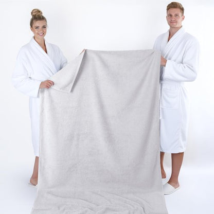 American Soft Linen 100% Cotton 600 GSM Turkish 40x80 Oversized Bath Towel Sheet, Extra Large Adult Towels for Bathroom, Silver Gray Bath Sheet