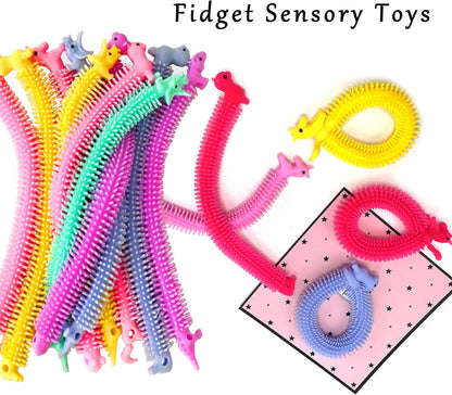 YZXODN Stretchy Fidget Strings - 30 Pack Sensory Toys for Stress Relief | Perfect for Kids & Adults