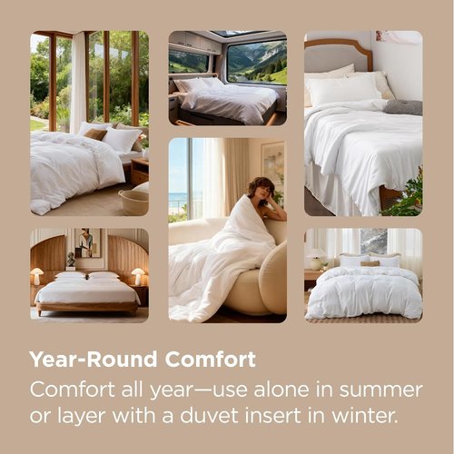 Bedsure Duvet Cover - Soft Double Brushed Queen Bedding Set with Zipper Closure | Olive Green, 3 Pieces