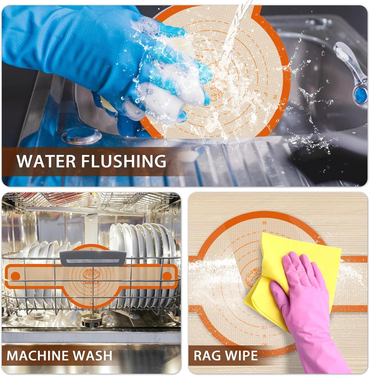 Silicone Bread Sling by [Brand Name] - Non-Stick & Easy to Clean Baking Mat Set | 2 Pcs Reusable Sourdough Tools