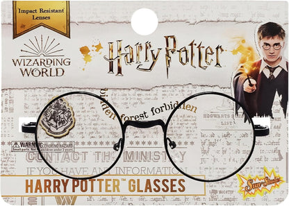 Sun-Staches Harry Potter Glasses - Wizard Costume Accessory | One Size Fits Most
