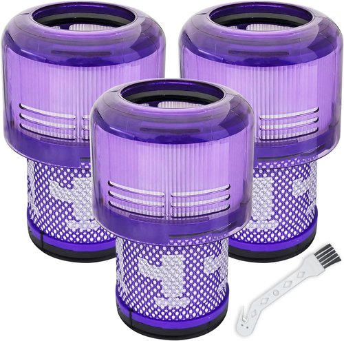 Dyson 3-Pack Replacement Filter Kit - Compatible with V11 & V15 Series Vacuums | High-Performance Filtration